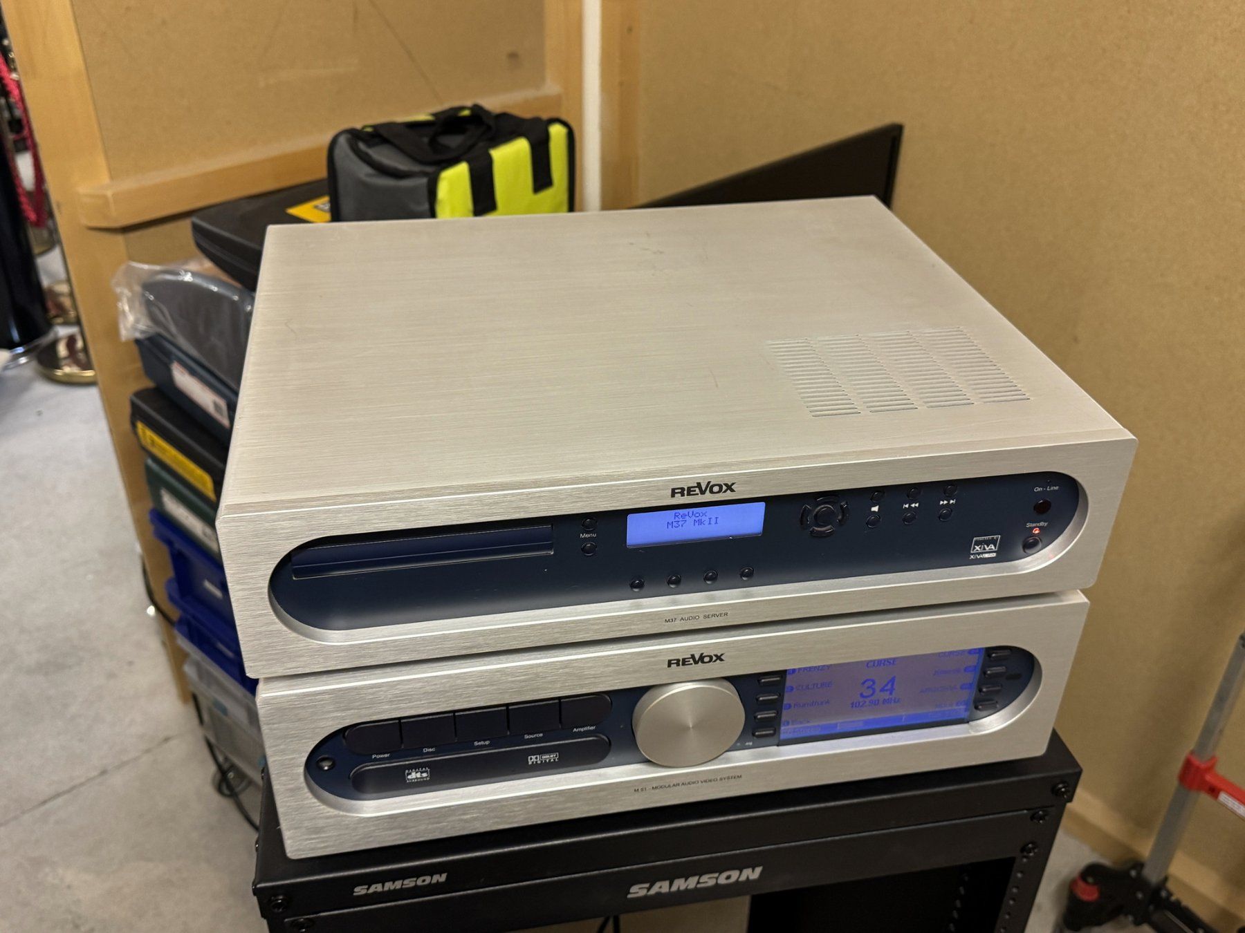 Revox Lettore multimediale & Streamer: Revox M51 Modular Audio Video System + M37 Audio Server – Usato da Gränichen venduto da Nimmersatt 2