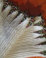 Pulswärmer mit " Perlen "