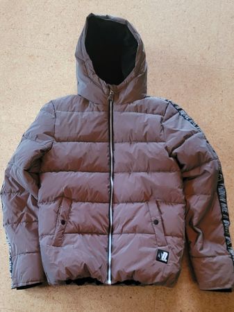 Reflektierende Winterjacke Gr. 158/164