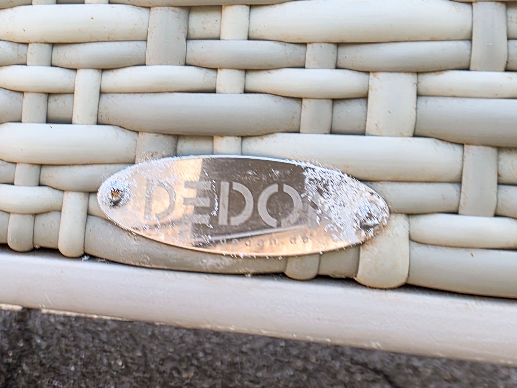 Dedon Divani: Dedon Gartensofa - sehr guter Zustand - Ref 05/59 – Usato da Au ZH venduto da BrockiAu 2