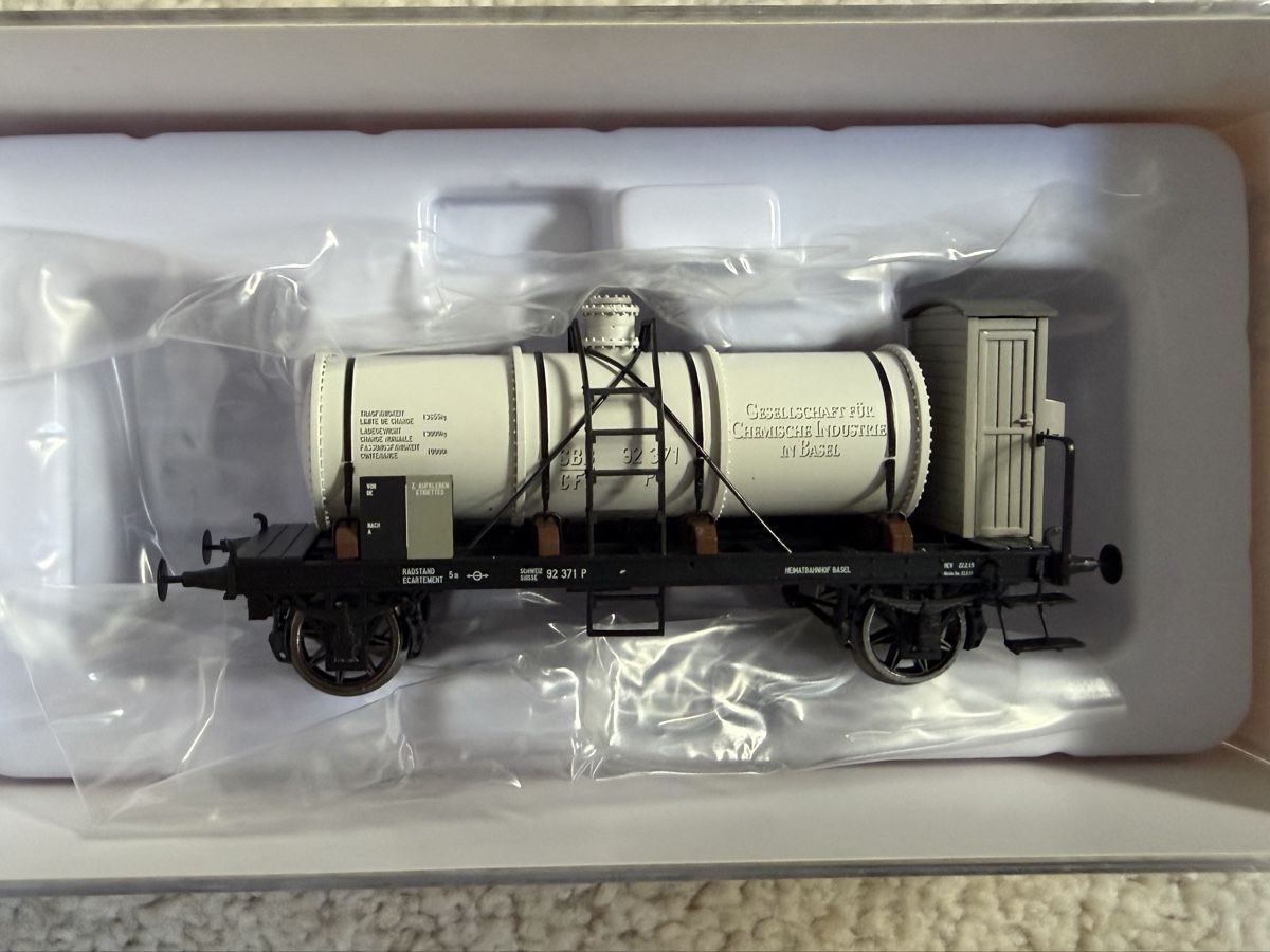 Brawa Modelleisenbahnen: BRAWA 50783 - Kesselwagen K2 SBB – Neu (gemäss Beschreibung) aus Pratteln von Ae_6-6_11409