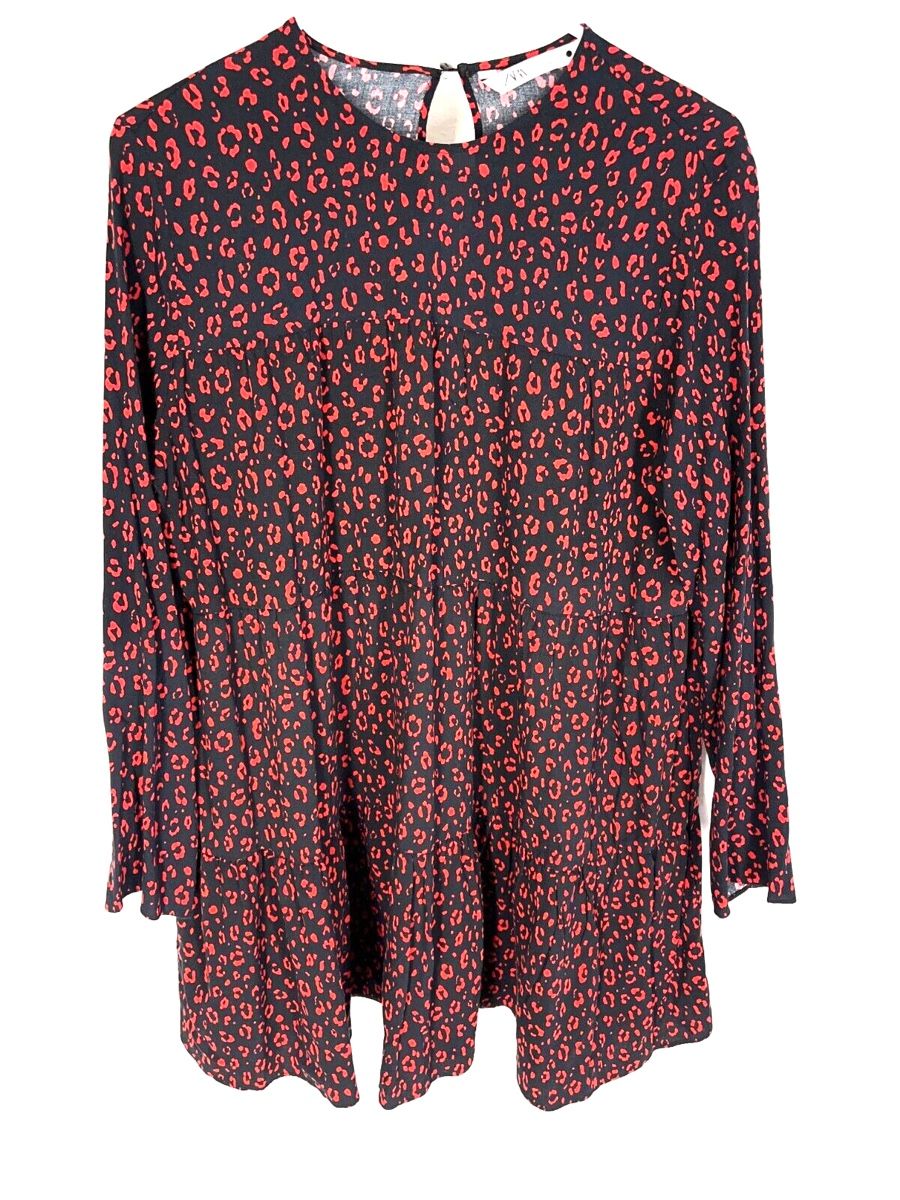 Zara Kleider: Zara robe en viscose à motif léopard, taille M – Neu (gemäss Beschreibung) aus Vuadens von Nina11
