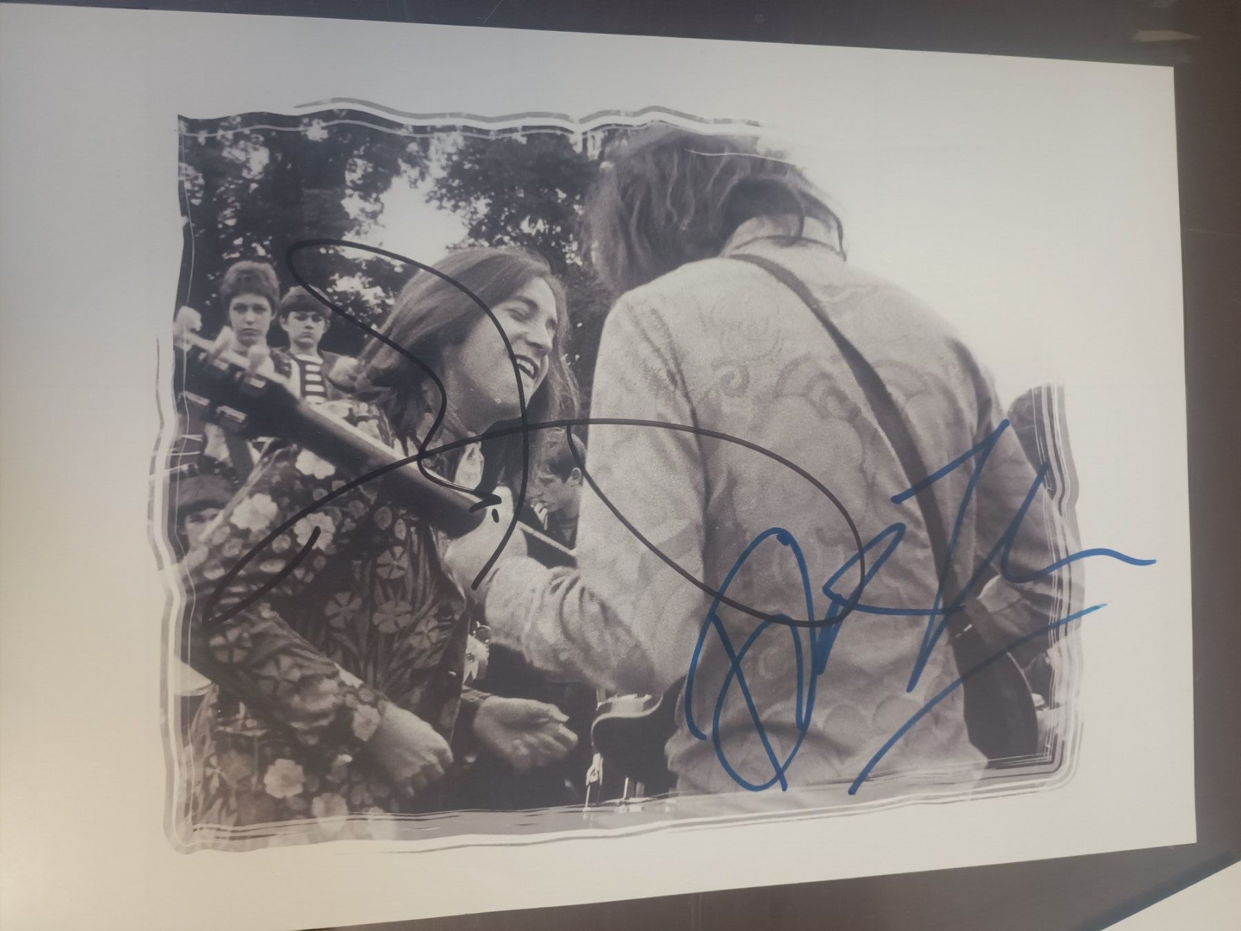 Autografi: Dick Taylor & Phil May / Pretty Things -handsigniert 20x30cm – Usato da Menziken venduto da Artographs
