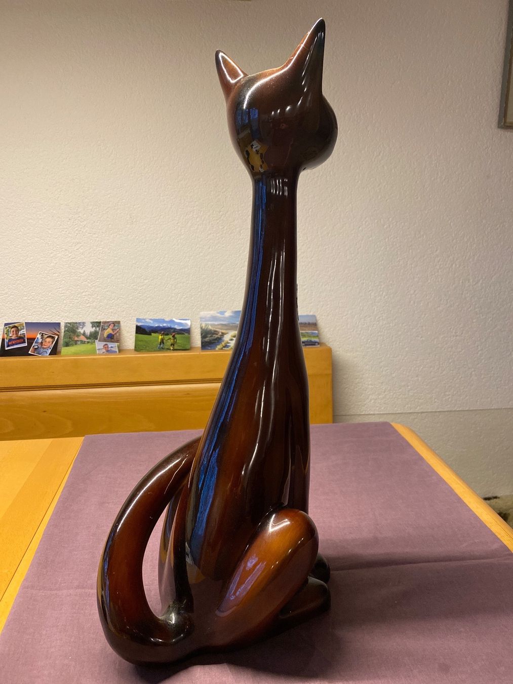 Figuren: Keramik Katze – Gebraucht aus Mülligen von Flockenstiel 2