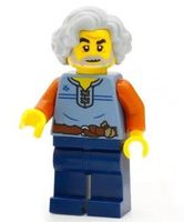 LEGO Minifigur Castle Dorfbewohner (aus Set 10332)