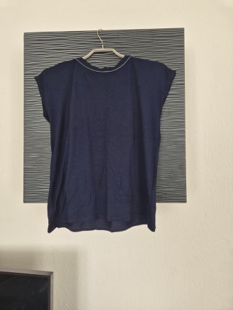 Sommerliches T-Shirt, GARCIA,dunkelblau, Grösse L, neuwertig