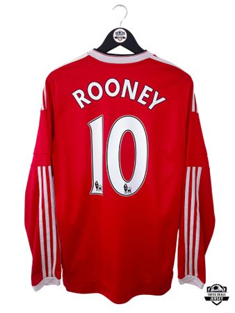 ROONEY #10 Original Manchester United 2015-16 Home Trikot LS