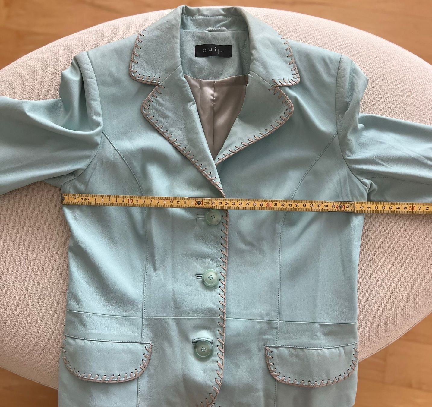 Giacche: OUI  Lederjacke superweich/Trendfarbe 2024 – Nuovo (secondo la descrizione) da Dörflingen venduto da petite.ella 1