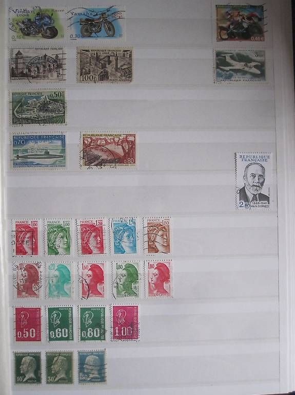 Alle Briefmarken: Briefmarken Frankreich – Gebraucht aus Saland von k_z_tny8 3