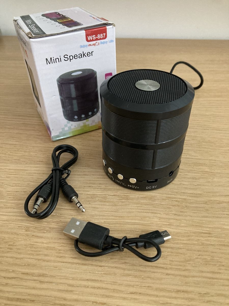 Haut-parleurs: Mini Speaker WS-887 – Neuf avec emballage d'origine à Carabbia par DidierBaccianti