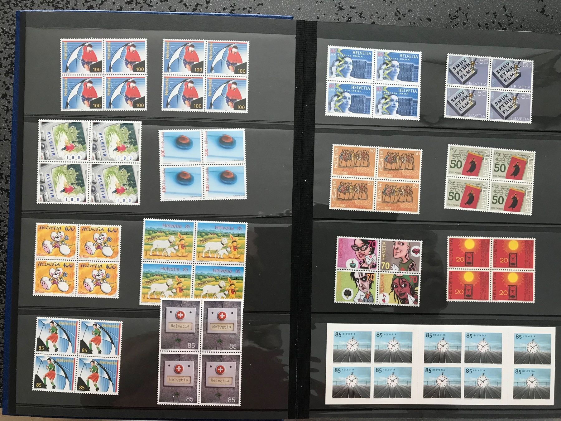 Alle Briefmarken: Frankaturware etwas über Fr. 500.- – Neu (gemäss Beschreibung) aus Glis von 1Hector1 7