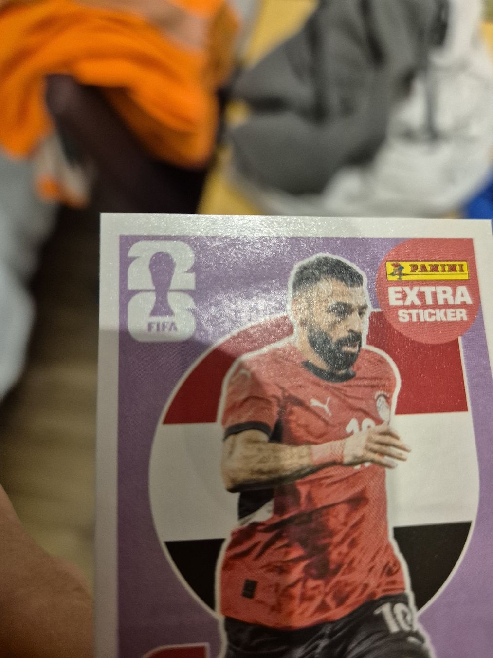 Panini Cartes à collectionner: Extra sticker, Salah purple/violet – D'occasion à Dompierre FR par Nagolet92 1