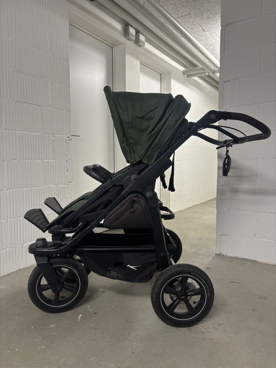 TFK Carrozzine: TFK Duo 2 dunkelgrün – Usato da Wabern venduto da mikuonen 2