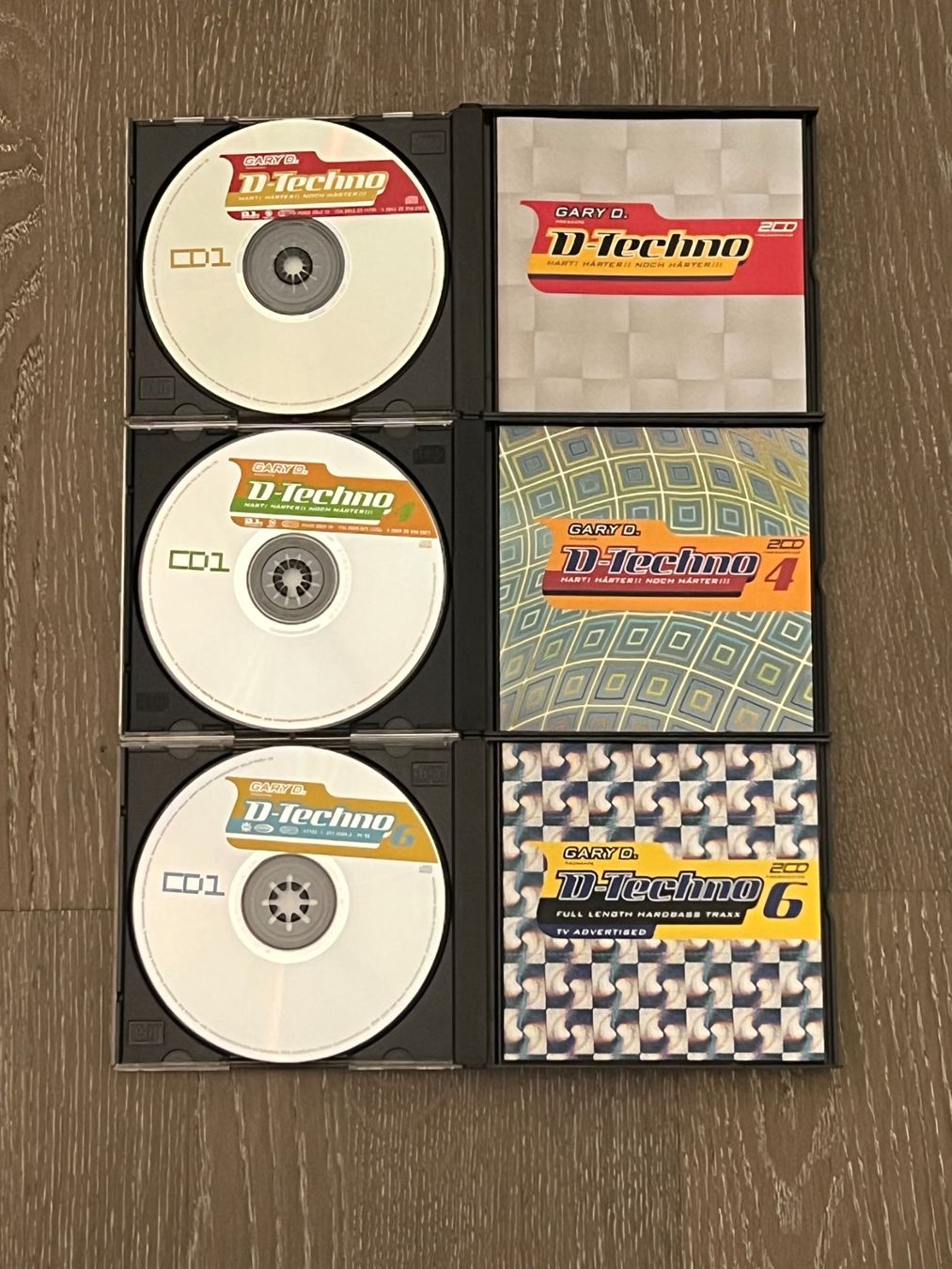 CDs: Gary D. – D-Techno 1, 4 & 6 (All Complete 9CD) – D'occasion à Rivera par poweradem05 6