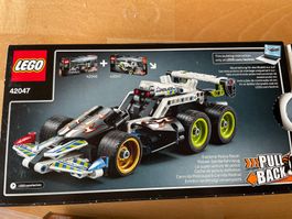 Lego Technic Duoset 42047 und 42046 Race Cars Pull-back