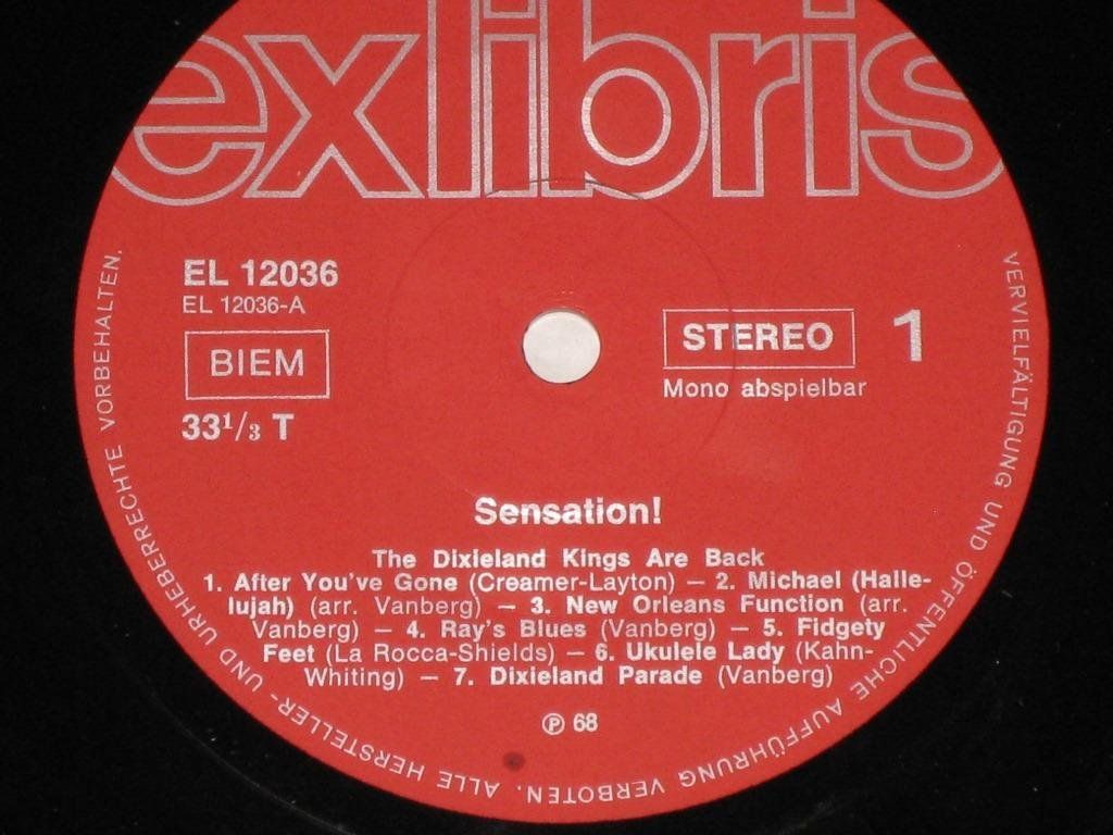 Dischi in vinile: LP - THE DIXIELAND KINGS - SENSATION – Usato da Steckborn venduto da Quo7 1