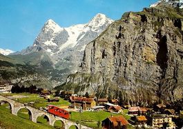 MÜRREN Allmendhubel-Bahn Eiger Mönch