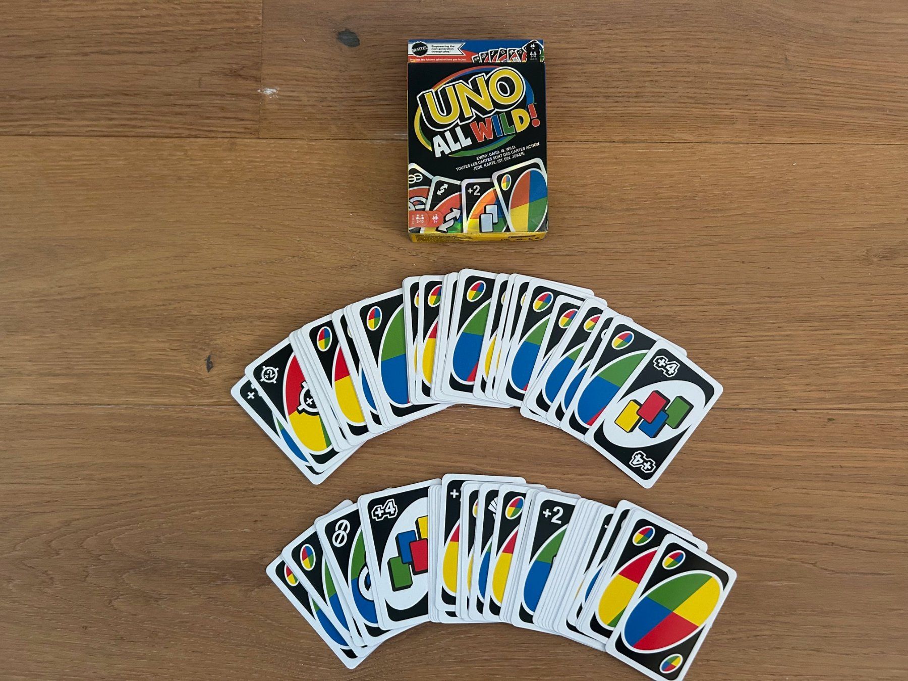 Mattel Spiele: Spiel "UNO all wild!" MATTEL – Neu (gemäss Beschreibung) aus Grub AR von DukeStatham 2