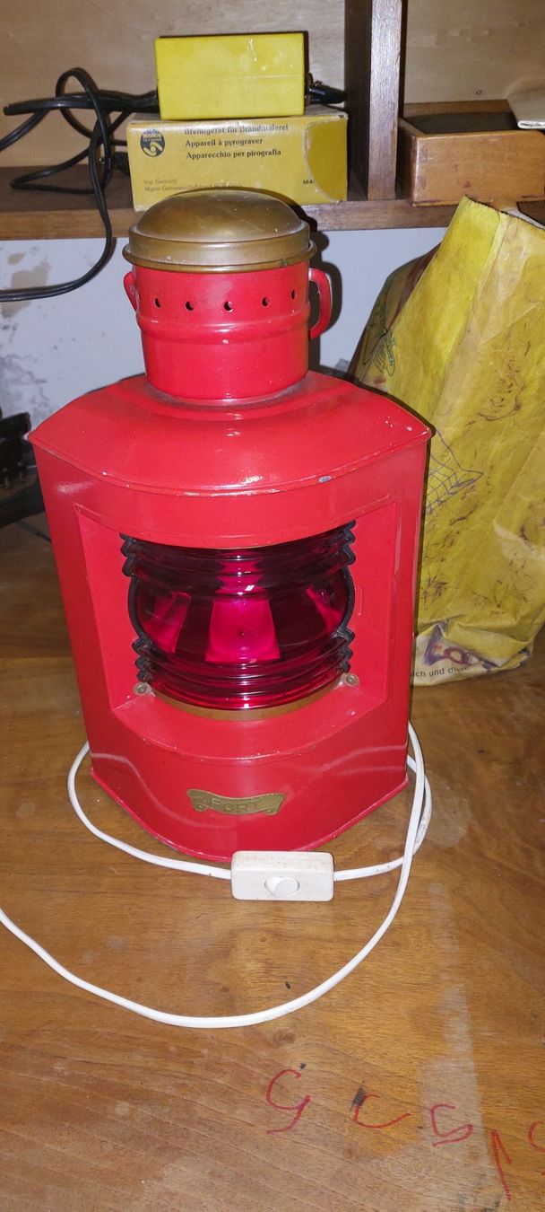 Lampade: Positionslampe Backbordlampe – Usato da Brislach venduto da ericCH