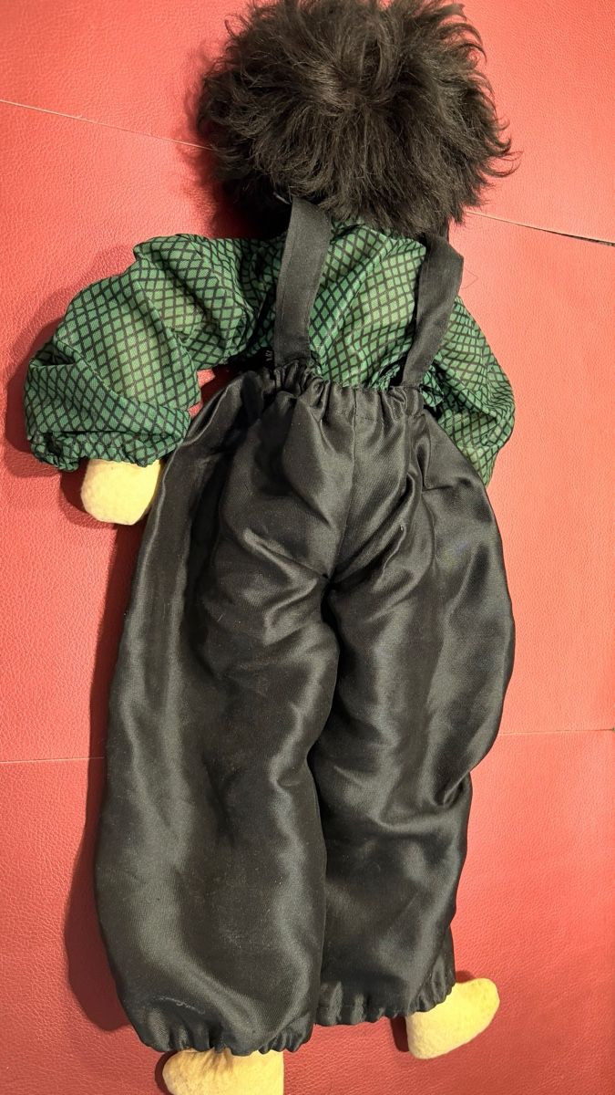 Puppen: Vintageb- Clown- oder Harlekin - Puppe - ca. 57 cm – Neu (gemäss Beschreibung) aus Schlieren von KaRoPue 5