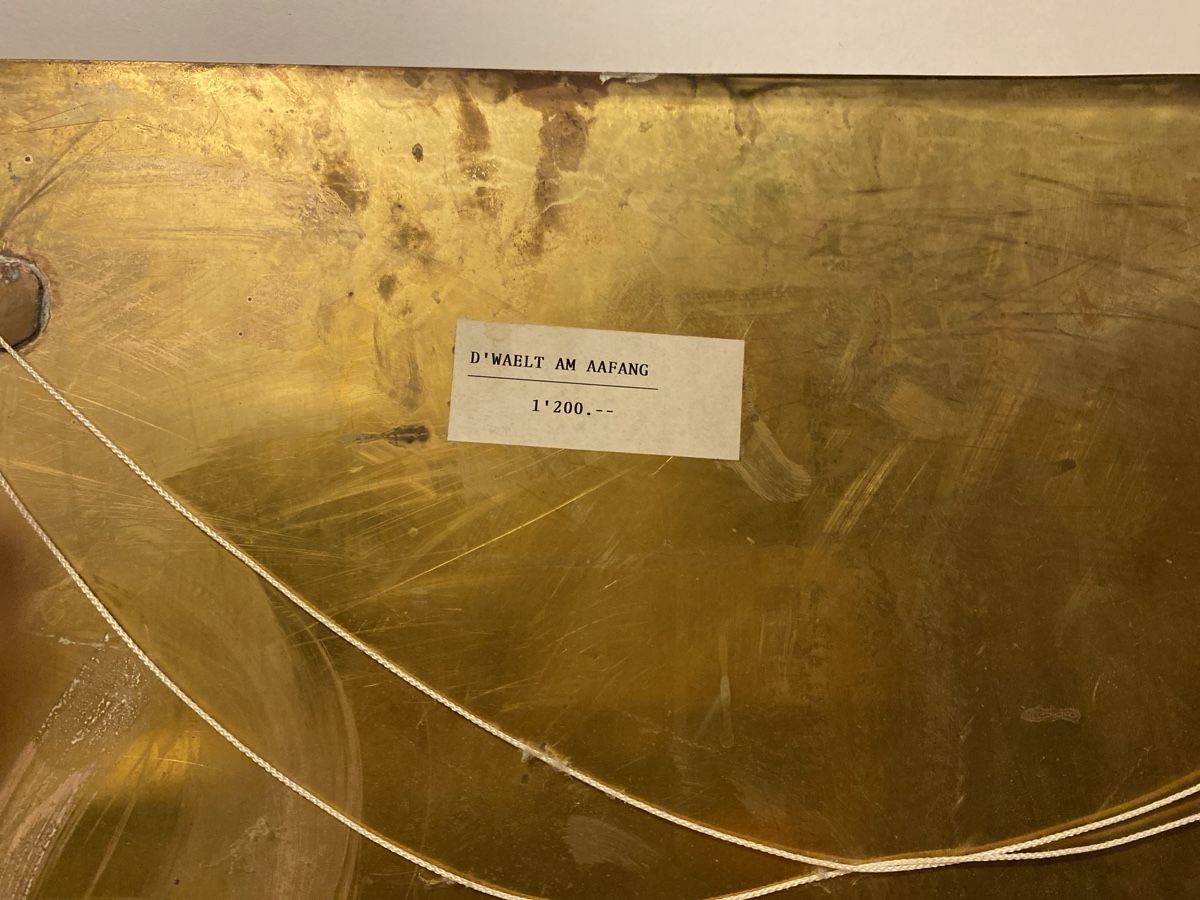 Dipinti: Abstraktes Wandbild, Peter . Marti – Usato da sursee venduto da trilli-tralli 6