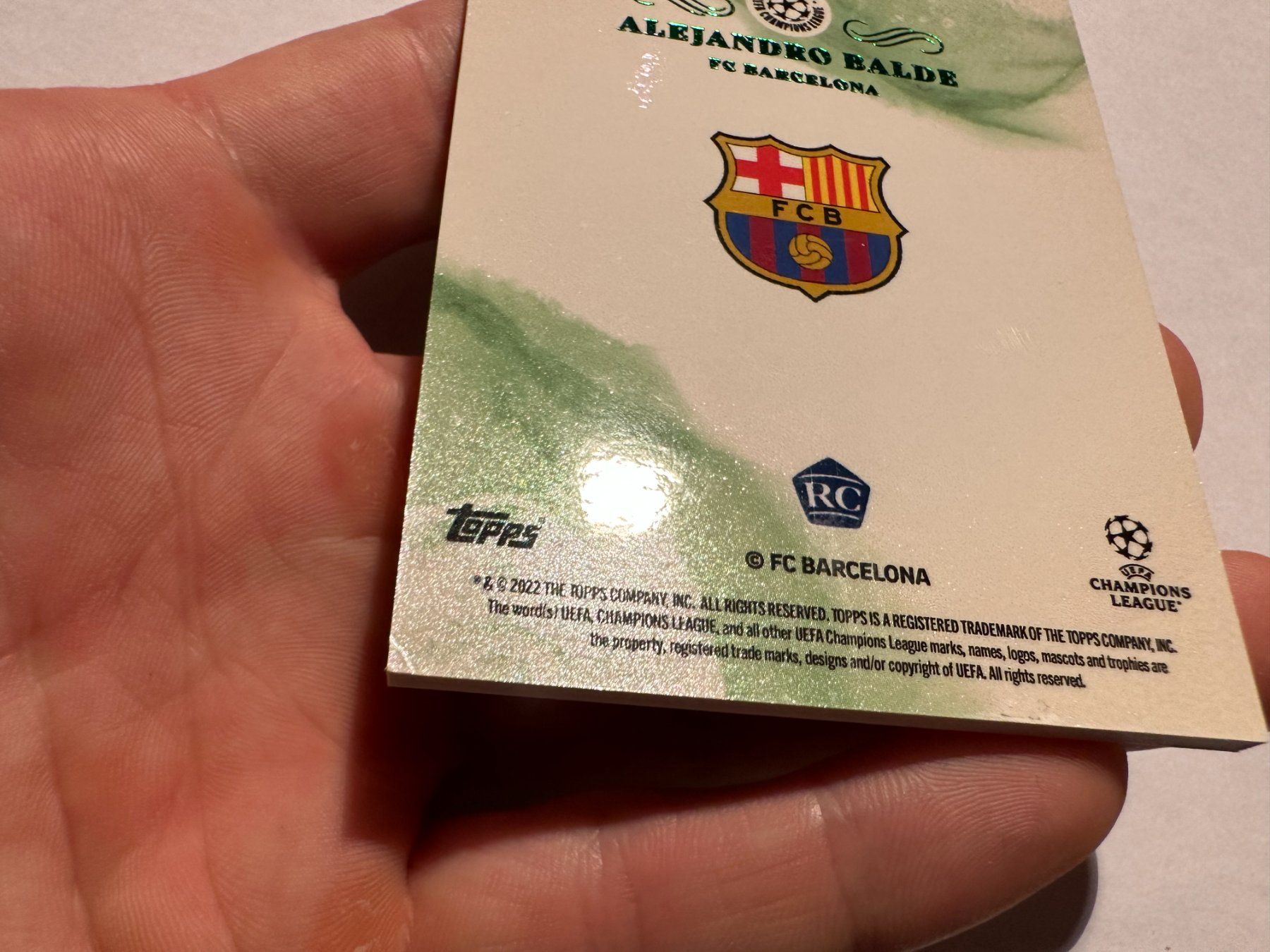 Panini Carte collezionabili: 2022 Topps Pearl Alejandro Balde Auto /99 – Usato da Hagendorn venduto da Pokecollectorch 4