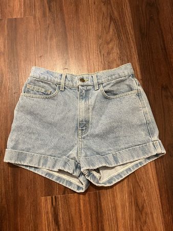 Jeansshorts  American Apparel hellblau hotpants