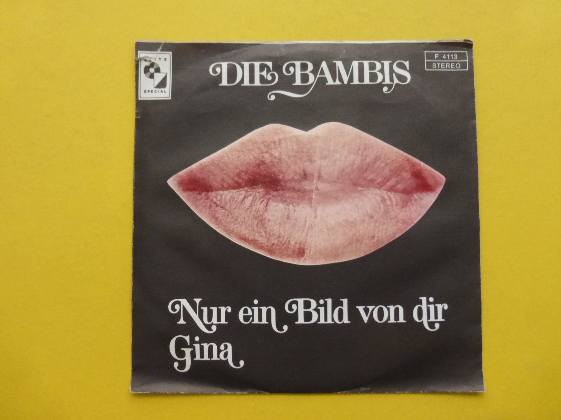 Schallplatten: Die Bambis – Nur Ein Bild Von Dir / Gina – Gebraucht aus Zürich von Swiss57 1