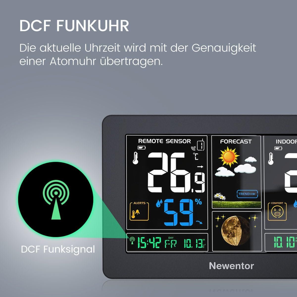 Sonstiges für Haushalt & Wohnen: Wetterstation Funk mit Außensensor – Neu und originalverpackt aus Nuglar von SaleRitter 5