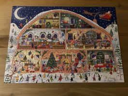 Puzzle Werkstatt des Weihnachtsmanns 1000 Teile