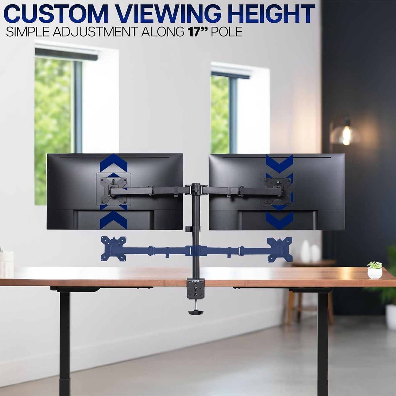 Staffa per monitor: Monitor Halterung 2 Monitore VESA höhenverstellbar – Nuovo e nell'imballaggio originale da Zürich venduto da jasminleut 6
