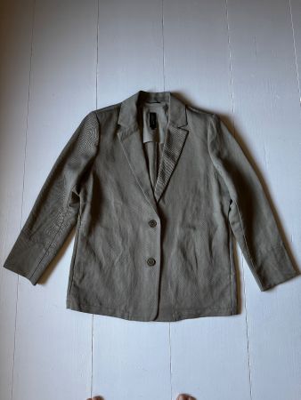 Blazer Langerchen blass Schlamm Gr. S nachhaltiges Material