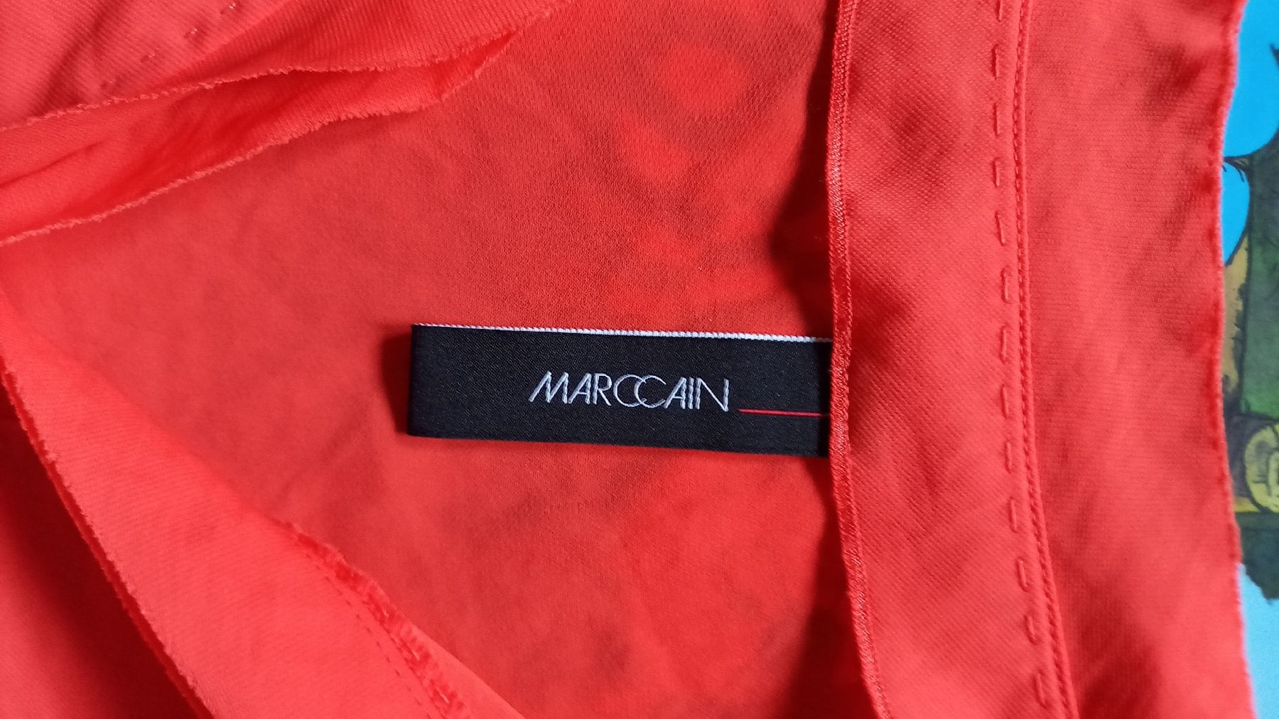 Marc Cain Chemisiers: Bluse MARCCAIN Orange Grösse 40/42 – D'occasion à St. Gallen par Otterndorf 4