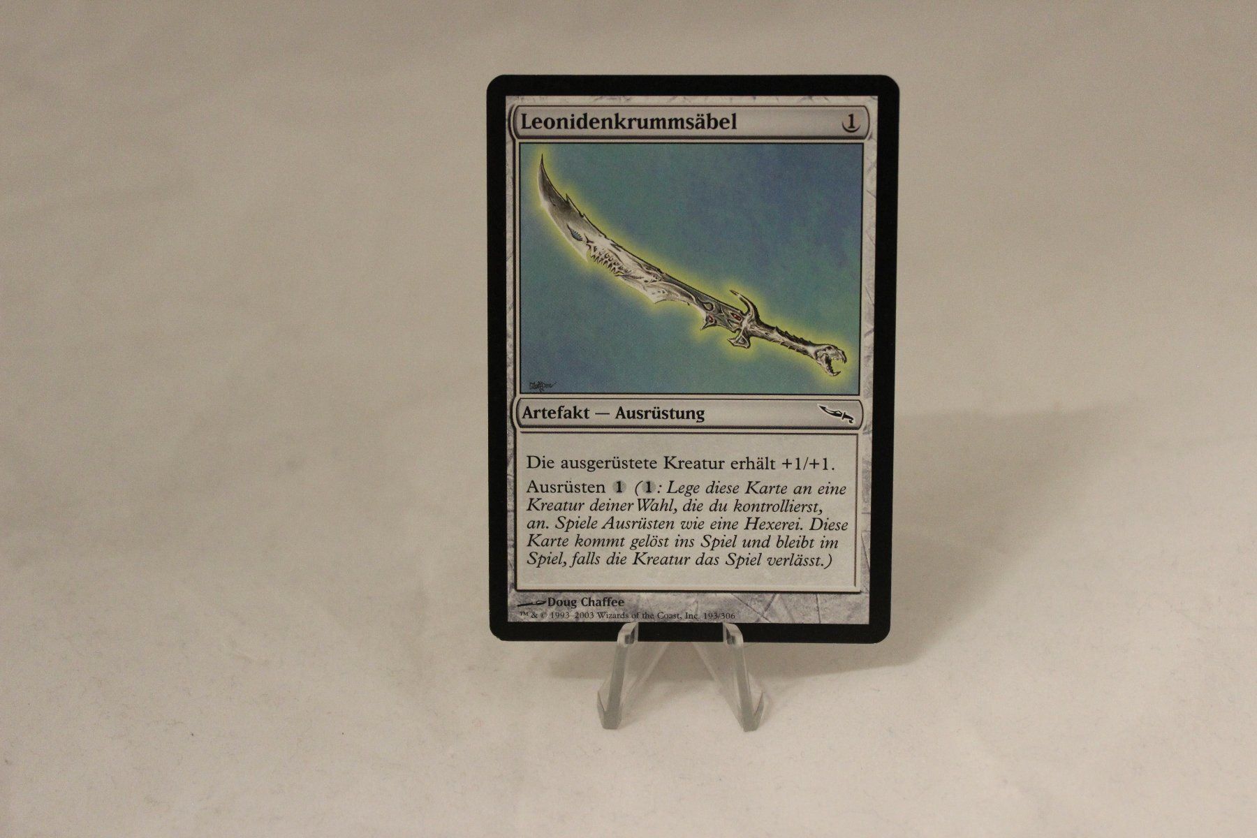 Magic The Gathering Carte collezionabili: Leonidenkrummsäbel - Magic – Usato da Dulliken venduto da Sefty