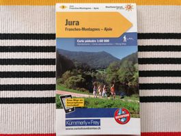 Rando Jura🌞 Franches-Montgnes - Ajoie🌞1:60'000