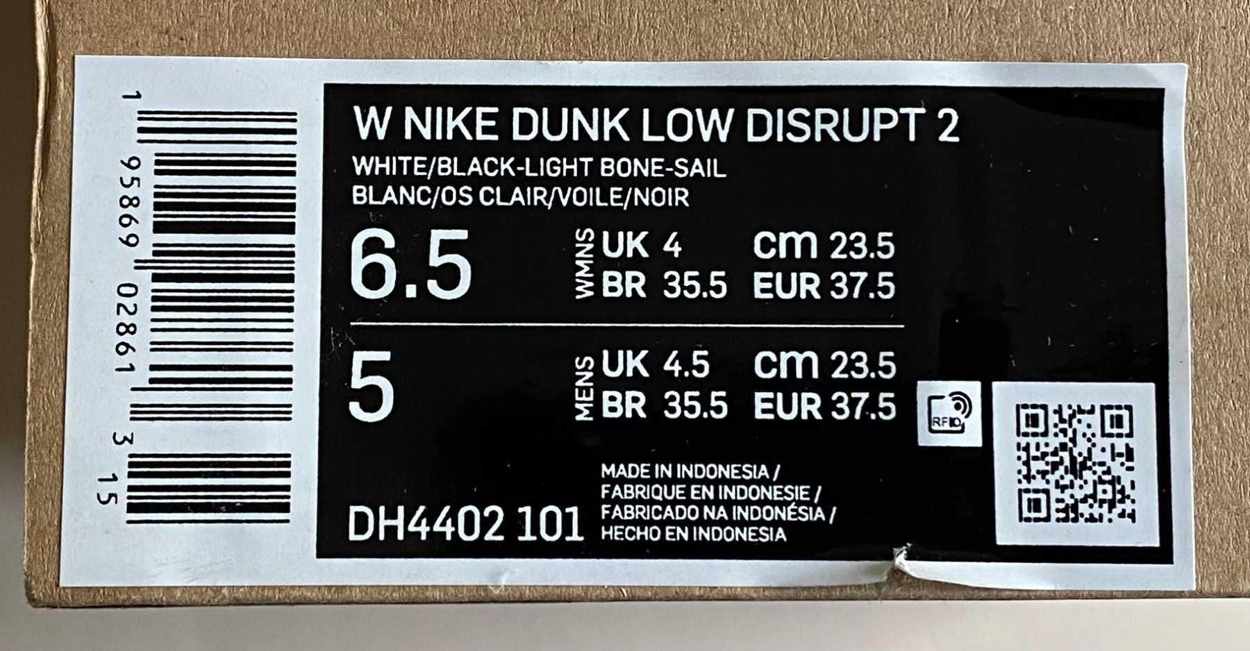 Nike Herrenschuhe: Nike Dunk Low Disrupt 2 EUR 37.5 white/beige – Neu und originalverpackt aus Bern von Evo99 3