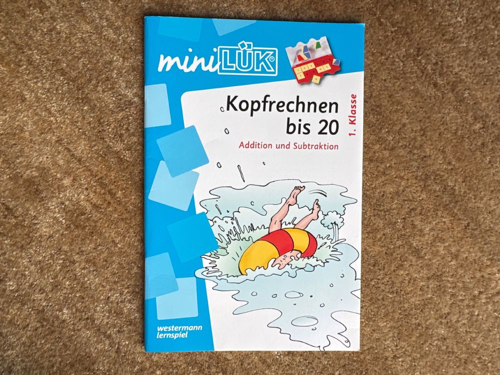Mini-Lük Heft: Kopfrechnen bis 20 , 1. Klasse (Neu (gemäss Beschreibung