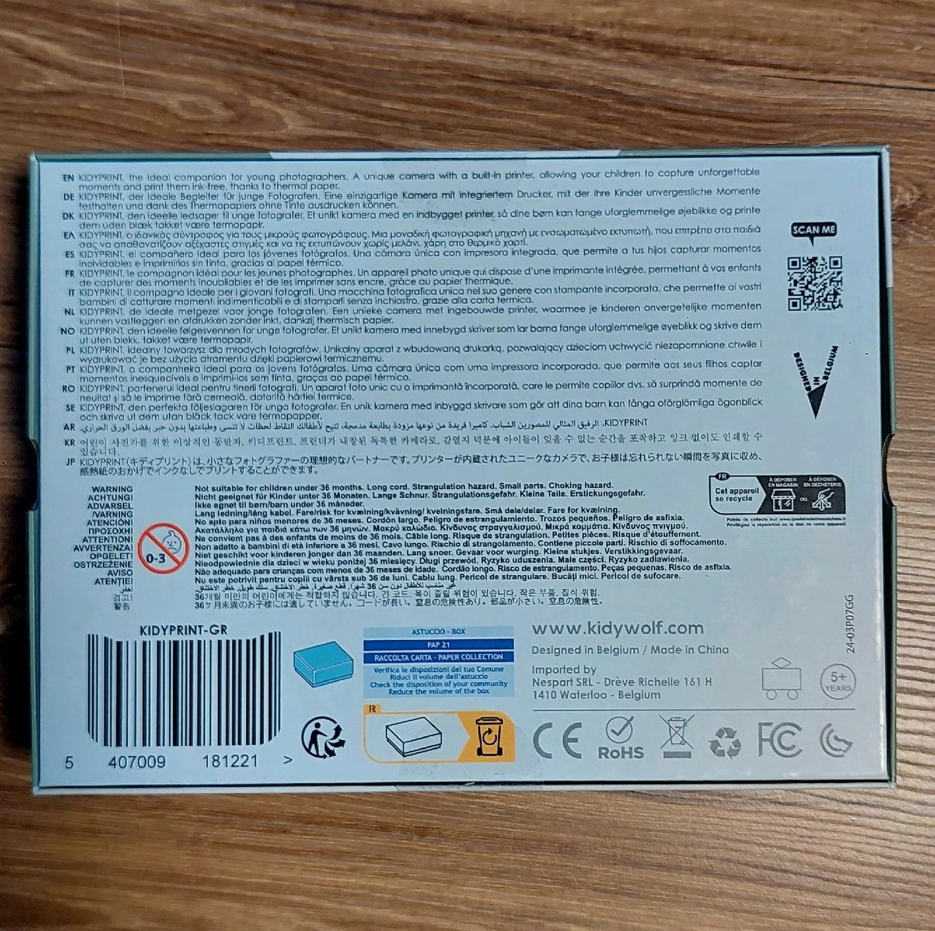 Fotocamera: Kidywolf Sofortbildkamera – Nuovo e nell'imballaggio originale da Winkel venduto da boimi91 2