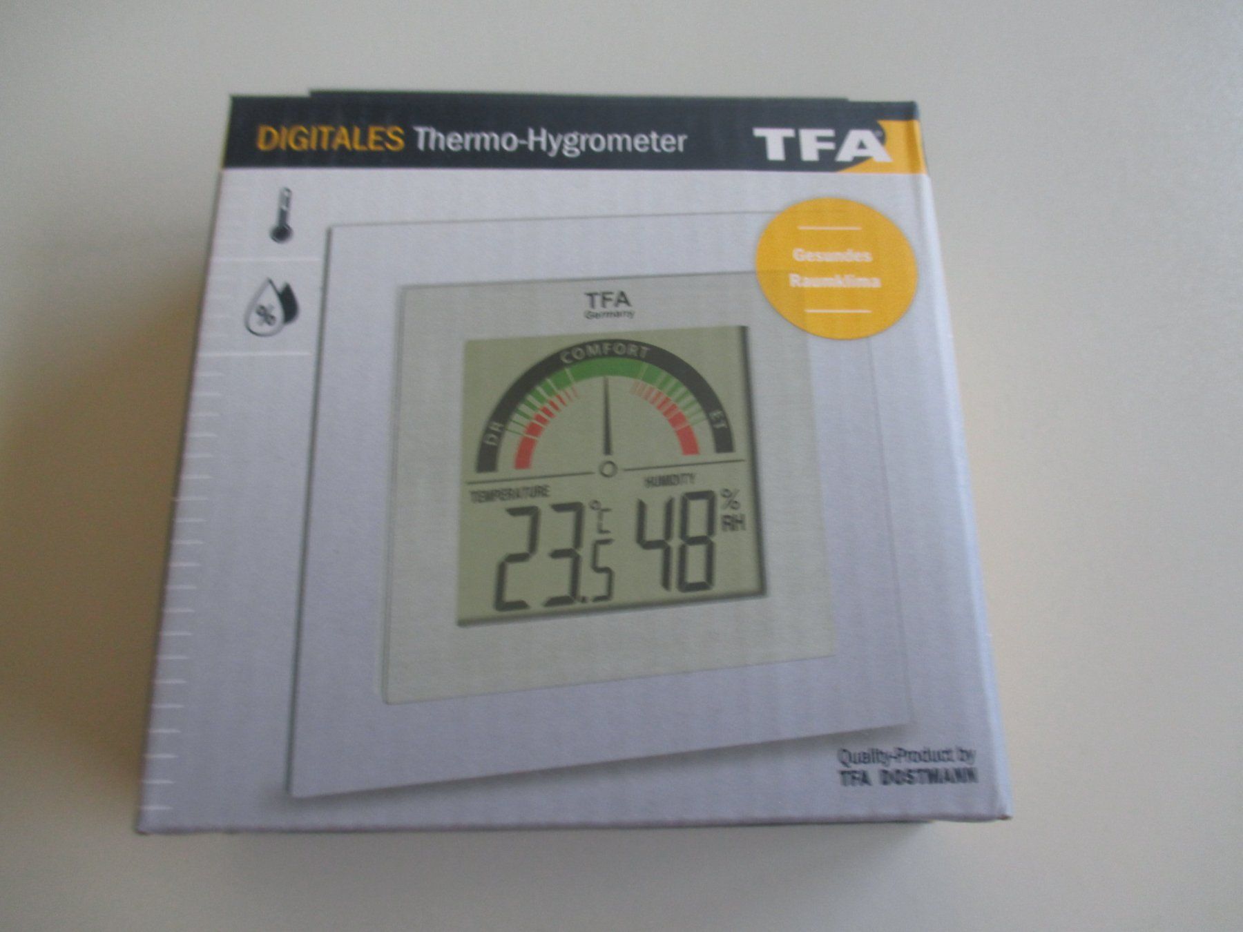 Altro per la casa: Thermometer / Hygrometer / Digital / TFA / schönes Design – Nuovo e nell'imballaggio originale da Welschenrohr venduto da StarRecordsGmbH 1