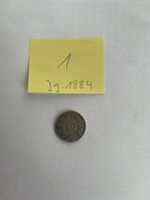 20 Rappen 1884 Silber - Schweiz