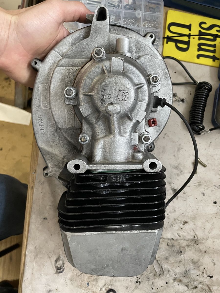Piaggio Motori: Piaggio Ciao Motor mit 63ccm DR Zylinder – Difettoso da Rotkreuz venduto da Chochi 2