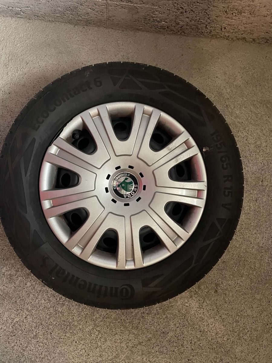 Pneumatici & Ruote complete: 4x Continental EcoContact 6 195/65 R15  – Usato da Frutigen venduto da kat_658p