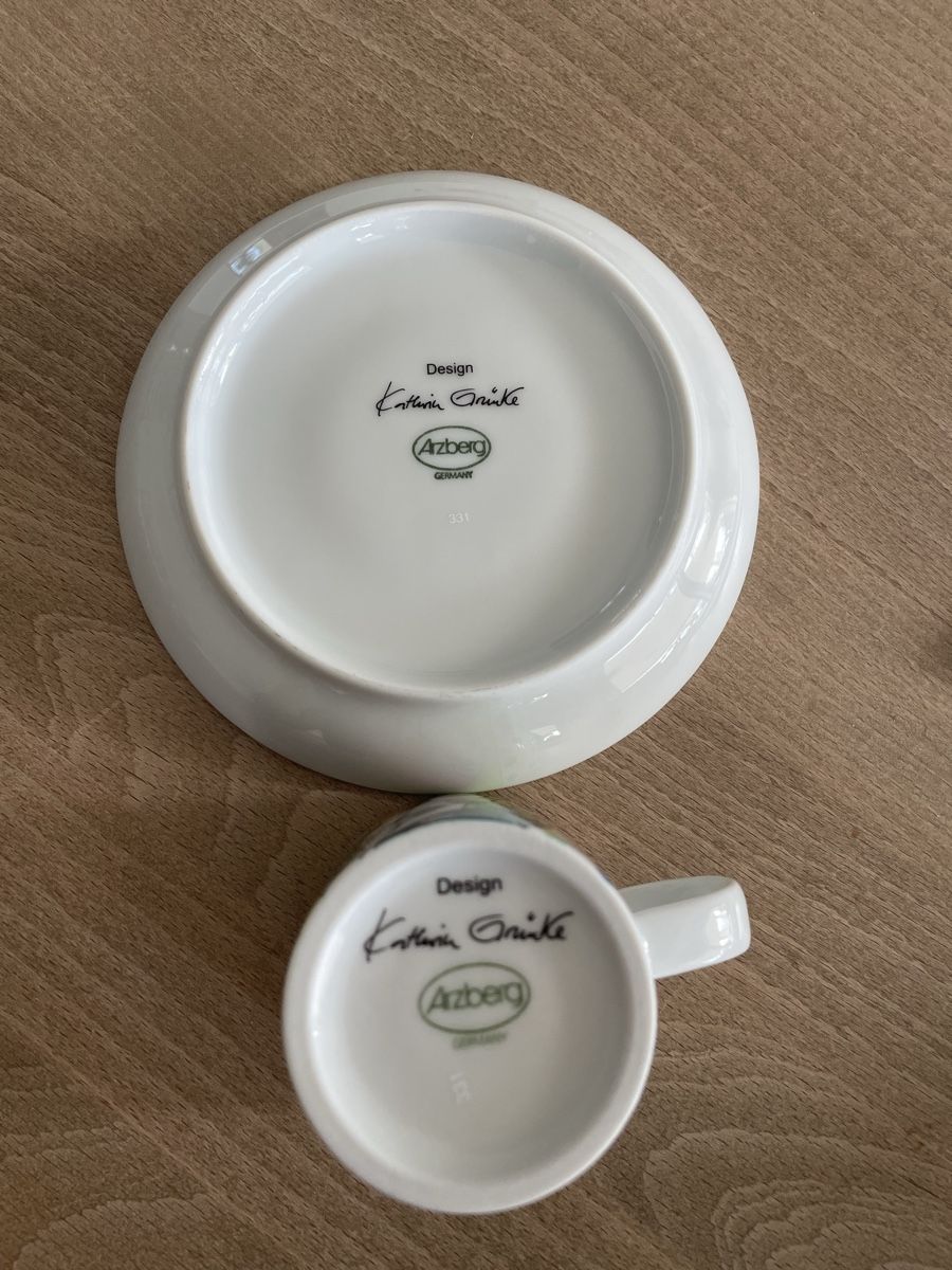 Arzberg Tazze: Espresso Tasse & Unterteller Arzberg – Nuovo (secondo la descrizione) da Herisau venduto da Daisy8613 1