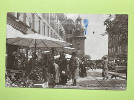 Genève - Place du Molard et Marché aux Fleurs