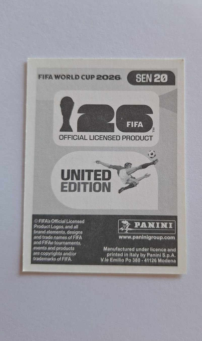 Panini Carte collezionabili: Panini Krépin Diatta SEN 20h – Nuovo (secondo la descrizione) da Romanens venduto da Crocette 1