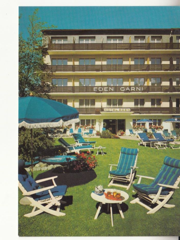 Cartoline postali: Zermatt Eden Garni ca. 1970 – Usato da Bürglen TG venduto da StampGraf