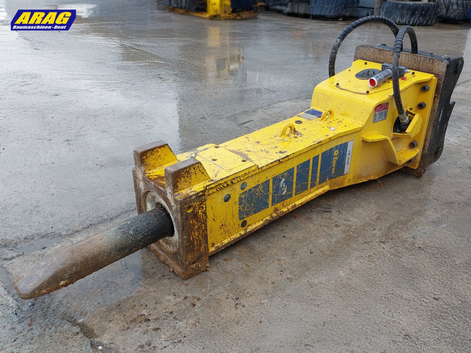 Atlas Copco Alle Werkzeuge: Epiroc / Atlas Copco HB2500DP Abbauhammer – Gebraucht aus Hasle LU von Arag08