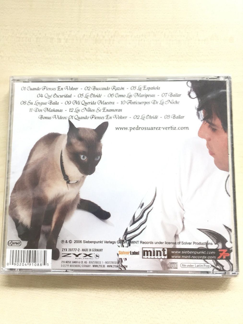 CD: Pedro Suarez-Vertiz - Play – Nuovo e nell'imballaggio originale da Rüti ZH venduto da alumedien 1
