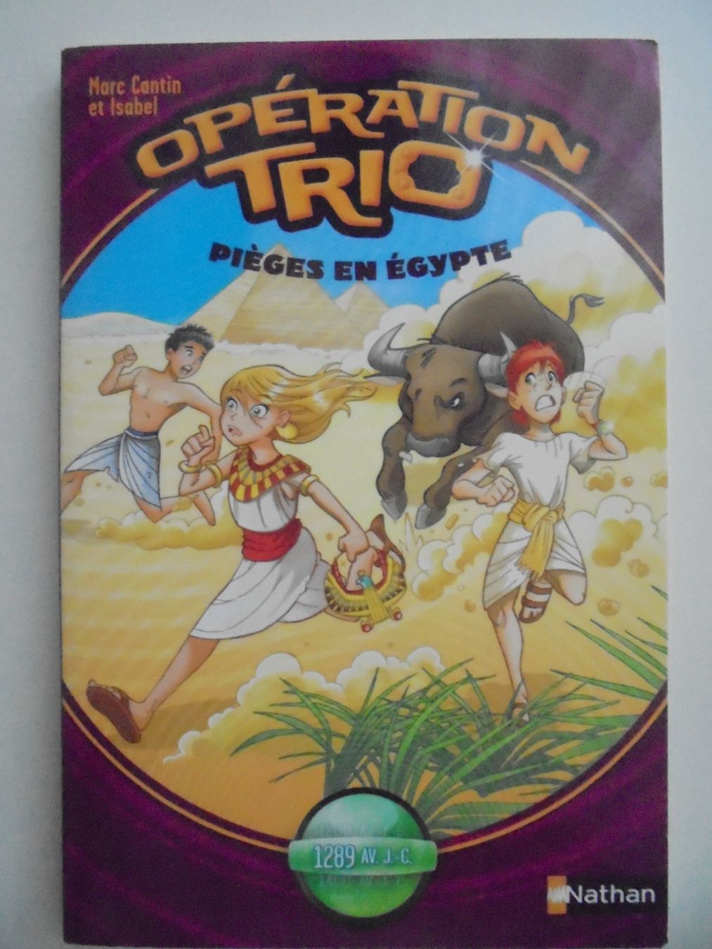 Libri: Opération Trio " 2) pièges en Egypte " – Usato da Crissier venduto da Promopost