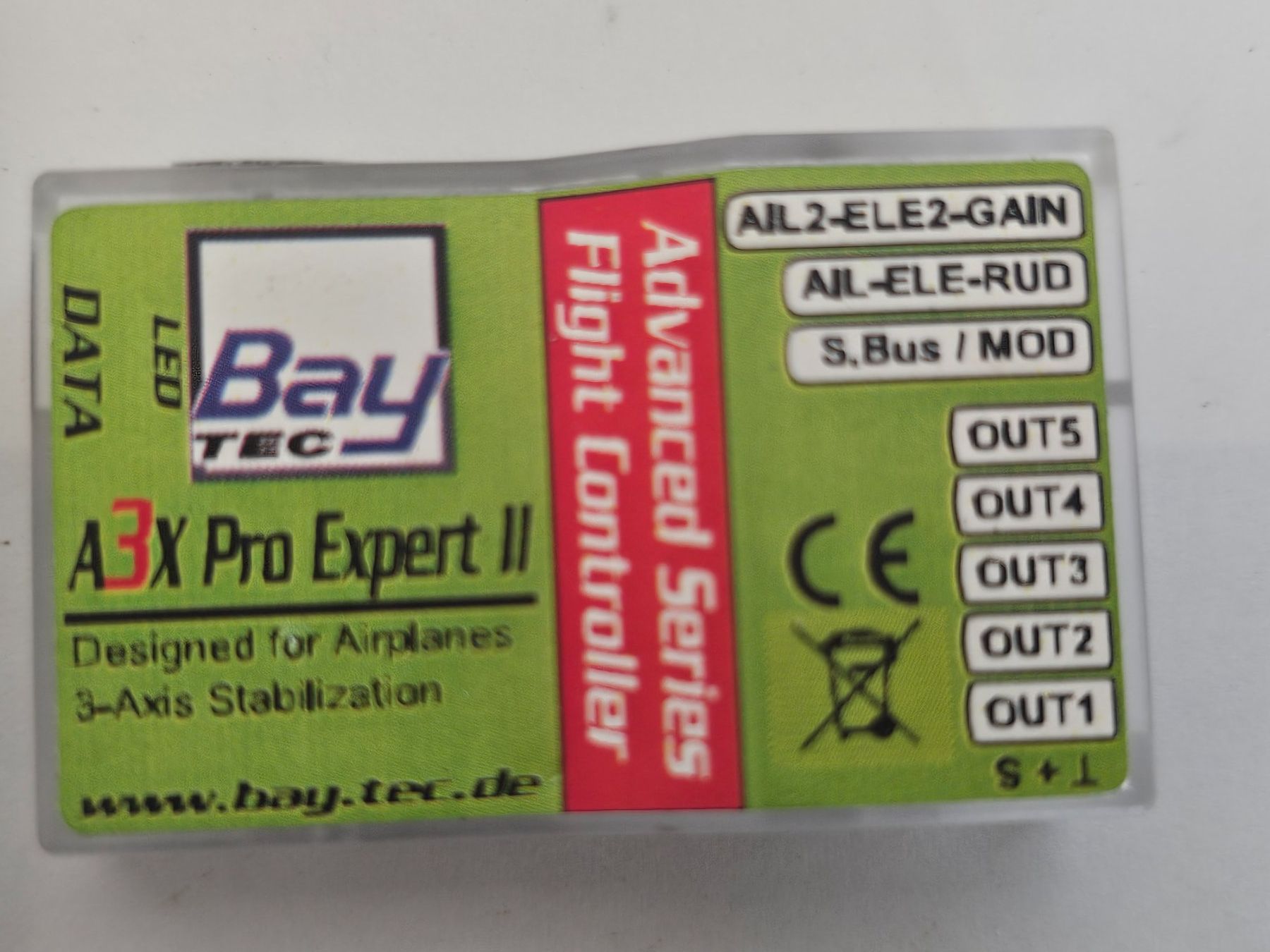Telecomando: Bay-Tec A3X Pro Expert III V2.2 MEMS Flächen Flugstabil – Nuovo (secondo la descrizione) da Hunzenschwil venduto da swissladyshop 1